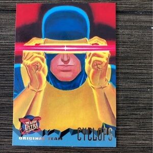 X-Men ’95 Fleer Ultra trading card: Original Team: Cyclops #90